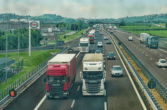 Transporte de mercancías por carretera en España